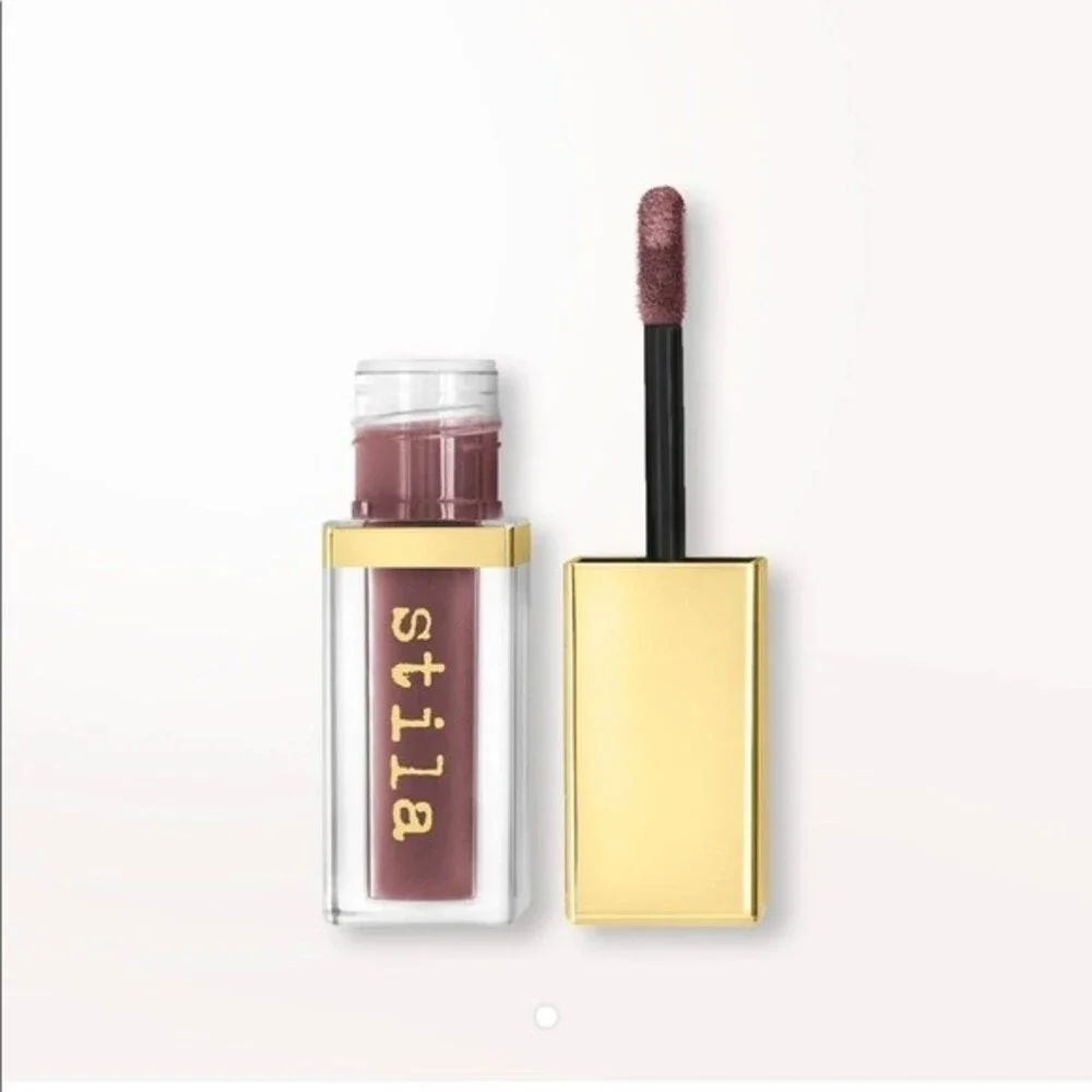 Stila New Suede Shade Long Wearing Buildable Liquid Eyeshadow Midnight Espresso